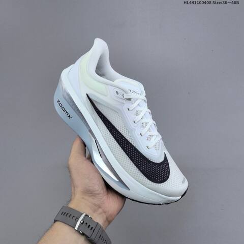 Nike Zoom Fly 6 White Black Silver Light Blue EU 36-46 Running Shoe - Unisex BS-60878