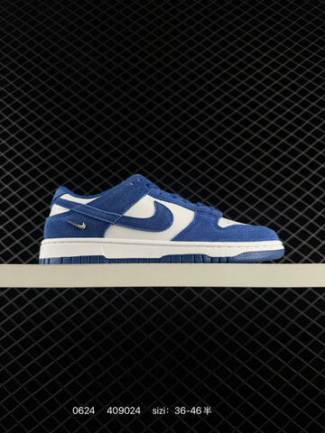 Nike Dunk Low White Blue EU 36-46 Skate Shoe - Unisex (BS-70619)