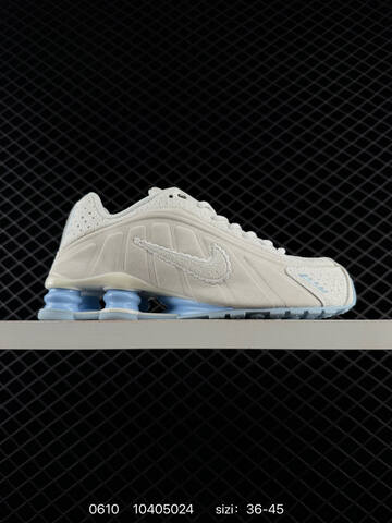 Nike Shox R4 Light Grey White Red Light Blue EU 36-45 Lifestyle - Unisex (BS-70846)