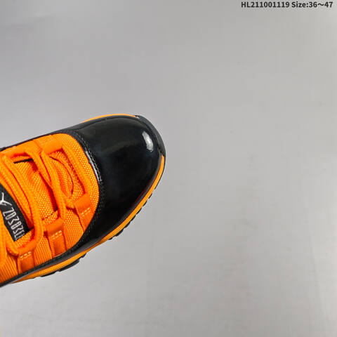 Jordan Air Jordan 11 Retro Low Orange Black 36 47 Basketball - Unisex (BS-63490)