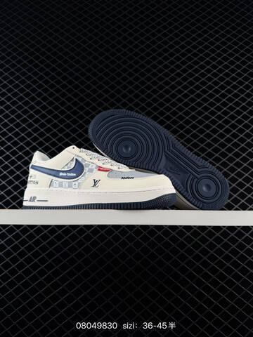 Nike Air Force 1 07 Low White Grey Black Beige EU 36-45 Skate - Unisex (BS-69954)
