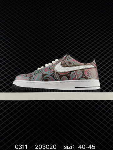 Nike Air Force 1 07 Low Black White EU 36-45 Casual - Unisex (BS-72689)