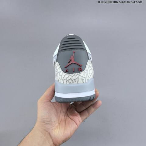 Jordan Legacy 312 Low White Grey EU 36-47 5 Basketball - Unisex (BS-67084)