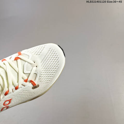 On Cloudsurfer Max White Beige Orange Black EU 36-45 Running Shoe Running Sneakers - Unisex (BS-69795)