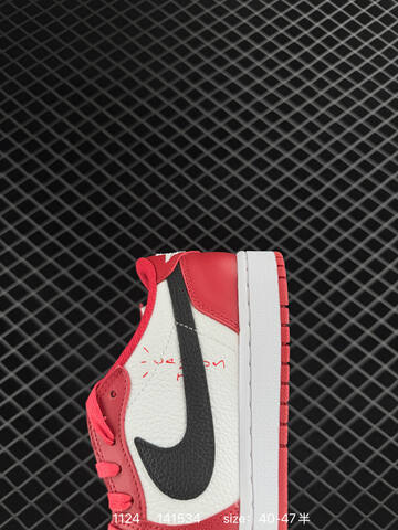 Jordan Air Jordan 1 Low OG SP White Red Black EU 40-47 Sneaker - Men s BS-80202
