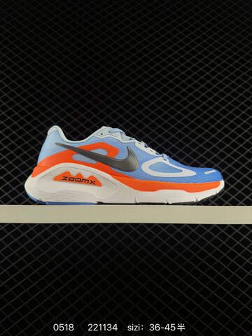Nike Structure Plus ReactX Air Zoom Blue Orange White Black EU 36-45 Running - Unisex (BS-71373)