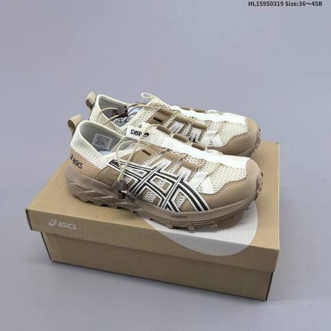 ASICS GEL-SONOMA TR Cream Beige Black White EU 36-45 Trail Shoe Trail Running Sneakers - Unisex (BS-68989)