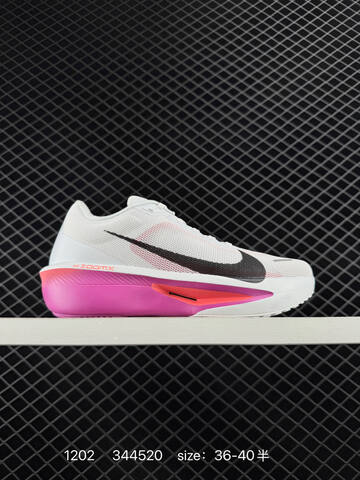Nike Zoom Fly 6 White Black Pink Orange EU 36-45 Running - Unisex (BS-73875)