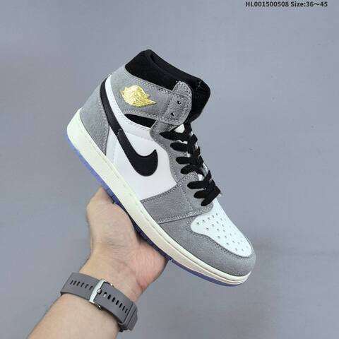 Jordan Air Jordan 1 High OG All-Star Grey White Black EU 36-45 Basketball - Unisex BS-66016