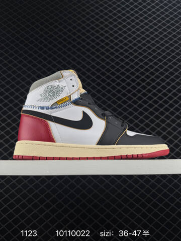 Jordan Union Los Angeles x Air Jordan 1 Retro High OG NRG Storm Blue White Black Red Cream Grey EU 36-47 Basketball Shoe - Unisex BS-80209