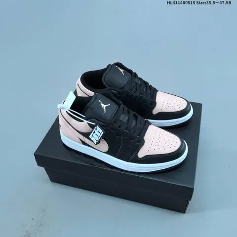 Jordan Air Jordan 1 Low Light British Tan Black Light Blue 35 5 47 5 Lifestyle - Unisex BS-65962