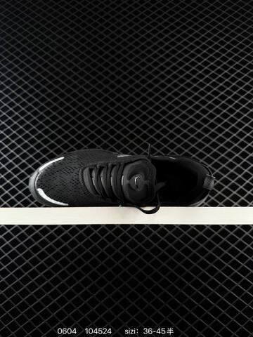 Nike Air Max 270 Black White Silver EU 36-45 Running - Unisex (BS-70989)