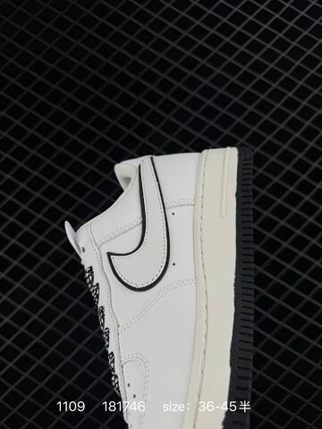 Nike Air Force 1 07 LX White Black EU 36-45 Lifestyle - Unisex (BS-74297)
