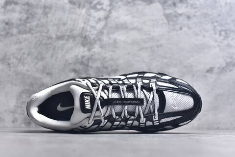 Nike P-6000 Black White Running Shoe (BS-59670)