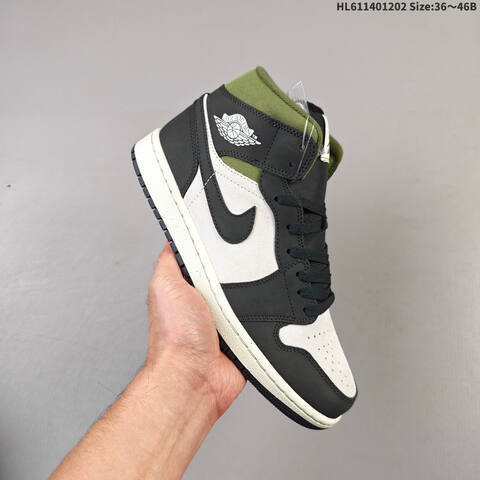 Nike Air Jordan 1 Retro High OG Black White AIR JORDAN DR6492-102 HL6 Lifestyle (BS-67575)