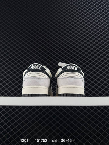 Nike SB Dunk Low Sail White Black With Light Green Monogram EU 36-45 5 Skate - Unisex (BS-73900)