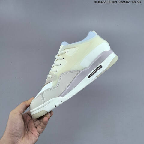 Jordan Air Jordan 4 RM IB8862-141 White Cream Light Grey Lavender EU 36-48 5 Casual - Unisex (BS-67037)