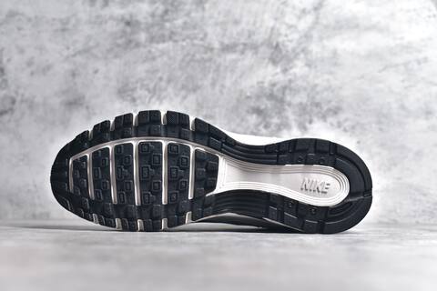 Nike P-6000 White Grey Black Light Blue Running Shoe (BS-59691)