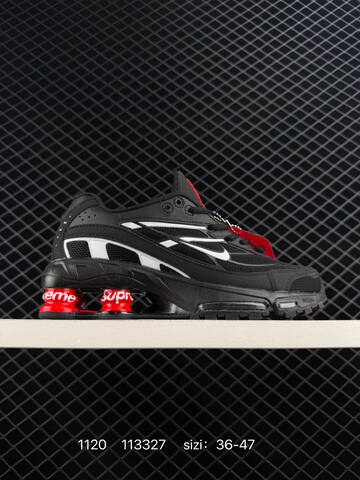 Nike Shox Ride 2 SP x Supreme Gray Black Red White EU 36-47 Lifestyle - Unisex (BS-74097)