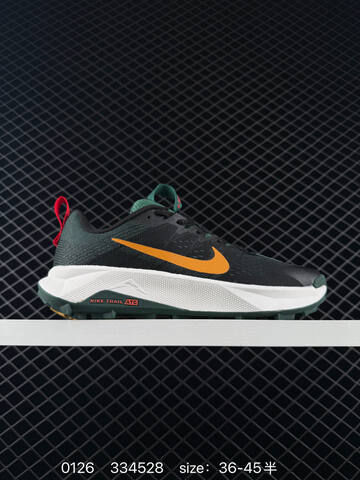 Nike Wildhorse 10 Black Orange Green 36-45 Trail - Unisex (BS-72948)