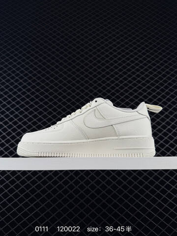 Nike Air Force 1 07 LV8 Sail Off-White With Black EU 36-45 5 Lifestyle - Unisex (BS-73193)