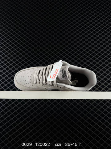 Nike Air Force 1 07 Light Grey Black EU 36-45 Sneaker - Unisex (BS-70530)