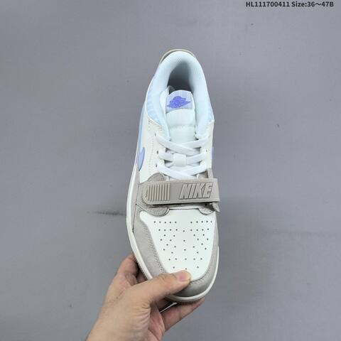 Jordan Legacy 312 Low White Light Grey Light Blue EU 36-47 Basketball - Unisex (BS-66236)