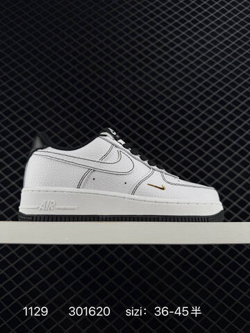 Nike Air Force 1 07 White Black EU 36-45 5 Lifestyle - Unisex (BS-73931)