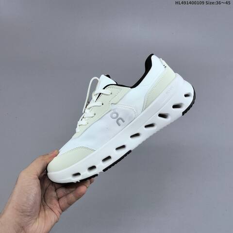 On Cloudsurfer Max White Off White Black EU 36-45 Running Shoe Running Sneakers Unisex BS-69715