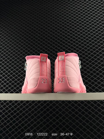 Jordan Air Jordan 12 Retro Pearl Pink Light Pink Silver EU 36-47 Basketball Shoe - Unisex BS-80684