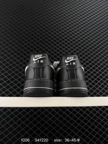 Nike Air Force 1 07 Black White EU 36-45 5 Lifestyle - Unisex (BS-74548)