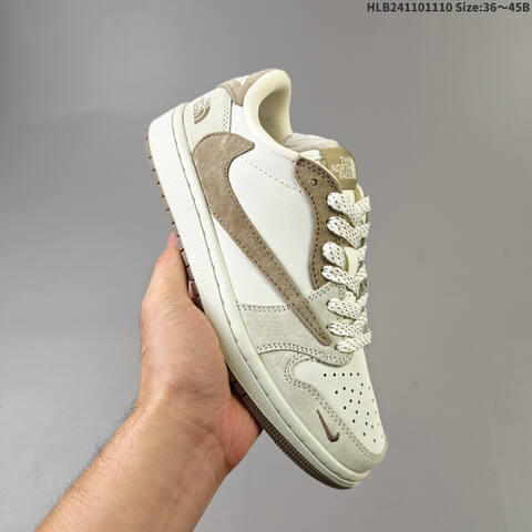 Jordan Air Jordan 1 Low x Travis Scott Multi-color EU 36-45 Casual - Unisex (BS-63869)