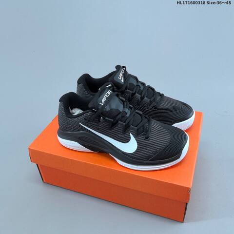 Nike Zoom Vapor 12 White Black EU 36-45 Tennis Shoe - Unisex BS-61272