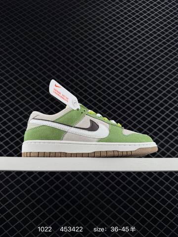 Nike SB Dunk Low SE 85 Beige Suede With Mismatched Swooshes In Blue Red Orange Purple And White EU 36-45 Skate - Unisex (BS-82692)