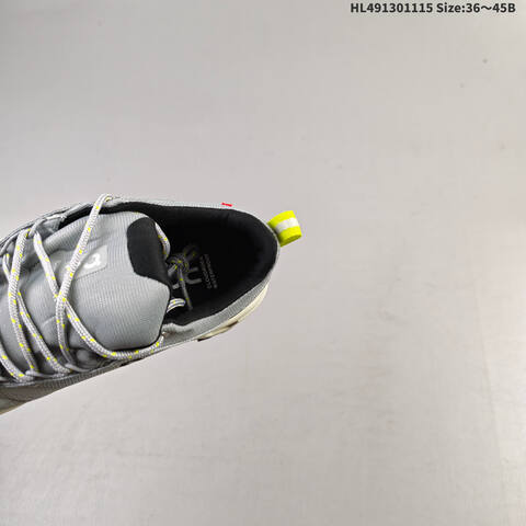 On Running Cloudrock Low WP Grey Off White Black Neon Yellow EU 36-45 Trail Shoe Trail Running Sneakers - Unisex (BS-69812)