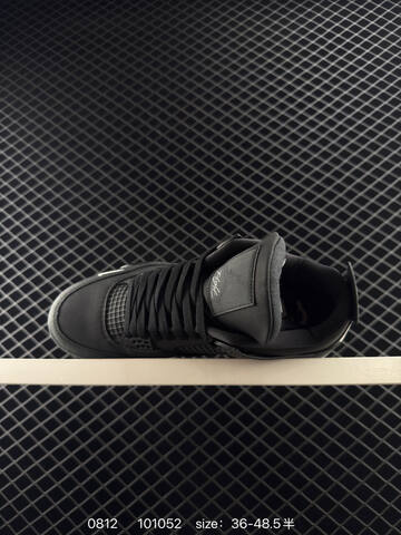 Jordan Air Jordan 4 Nigel Sylvester Brick By Brick Black Sail White EU 36-48 5 Basketball Shoe - Unisex (BS-80926)