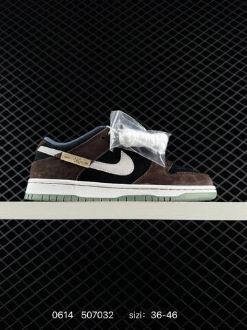 Nike SB Dunk Low HF3063 001 Brown Black White Green Blue EU 36-46 Skate - Unisex (BS-70793)