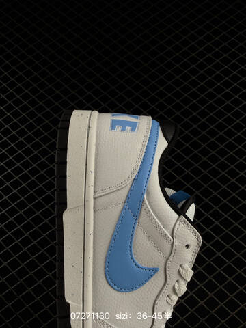 Nike SB Dunk Low Pro White Light Blue Black EU 36-45 Skate - Unisex (BS-70063)