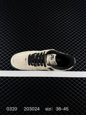 Nike Air Force 1 07 LX Beige Black EU 36-45 Lifestyle - Unisex (BS-72556)