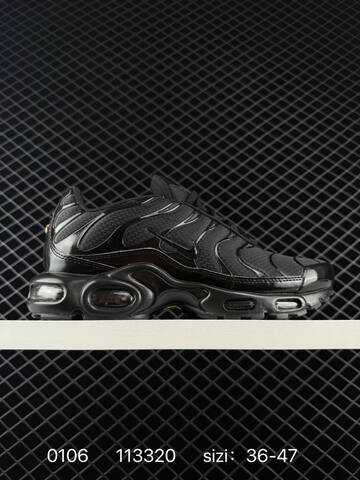 Nike Air Max Plus Black White Grey White Purple Light Blue Black EU 36-47 Running - Unisex (BS-73288)