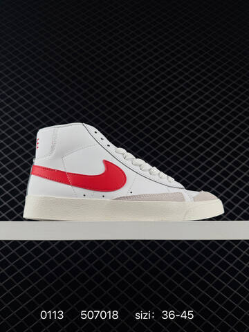 Nike Blazer Mid 77 VNTG White Black Red Green Pink EU 36-45 Lifestyle - Unisex (BS-73168)