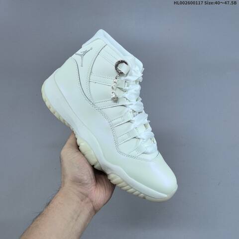 Jordan Air Jordan 11 Retro White Cream EU 40-47 5 Basketball - Men's (BS-66944)
