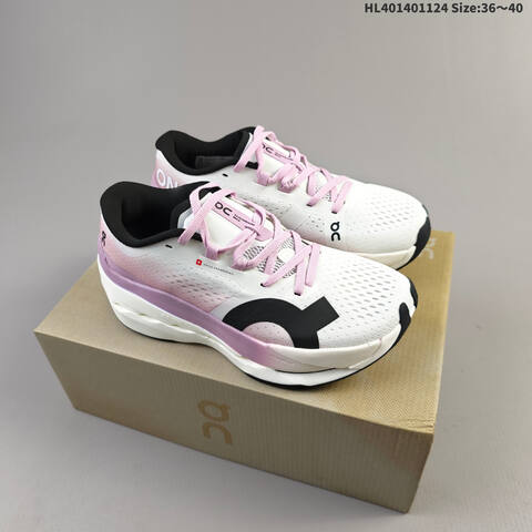 On Running Cloudboom Max 3 MF30314651 Pink Blue White Black Yellow EU 36-40 Running Shoe Running Sneakers - Unisex (BS-69778)