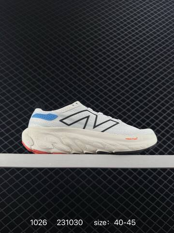 New Balance Fresh Foam X 1080v13 Triple Black Pale Yellow Light Blue EU 40-45 Running Shoe - Men's (BS-82672)