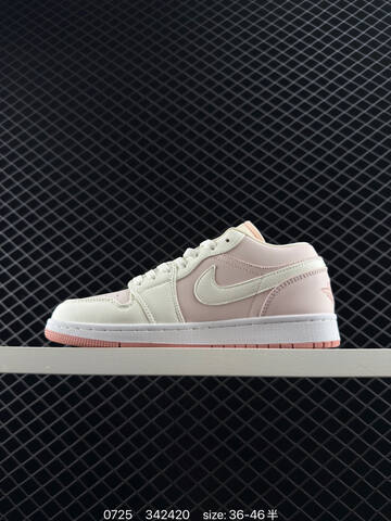 Jordan Air Jordan 1 Low Sail Light Pink White EU 36-46 Sneaker - Unisex BS-81018