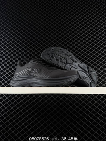 HOKA ONE ONE Clifton 9 Black White EU 36-45 Running Shoe Running Sneakers - Unisex (BS-86127)