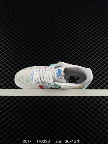 Nike Air Force 1 07 LV8 Off White Multicolor White EU 36-45 Sneaker - Unisex (BS-70719)