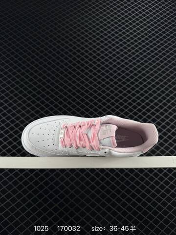 Nike Air Force 1 07 White Pink EU 36-45 5 Lifestyle - Unisex (BS-74593)