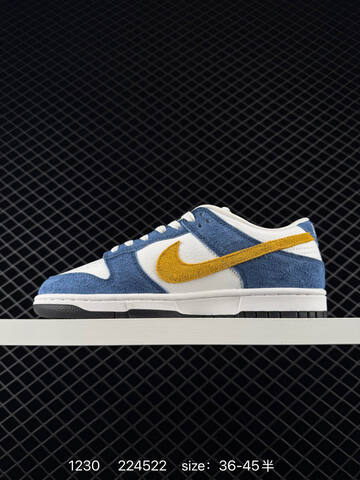Nike SB Dunk Low Blue White Yellow EU 36-45 5 Skate - Unisex (BS-73384)