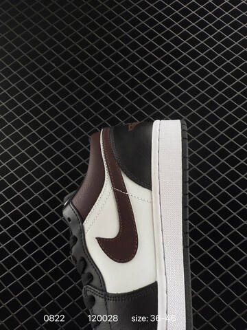 Jordan Air Jordan 1 Low Black White Brown EU 36-46 Sneaker - Unisex BS-80854